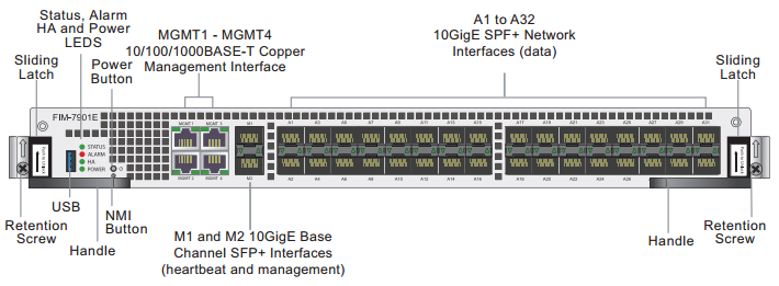 Fortinet Interface Module 7901E